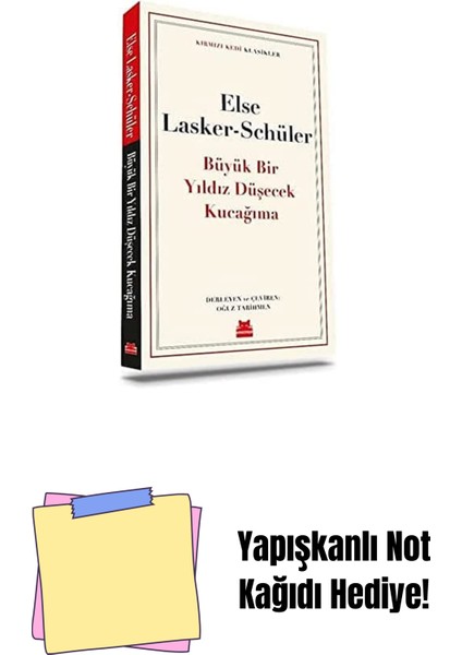 Büyük Bir Yıldız Düşecek Kucağıma + Yapışkanlı Not Kağıdı