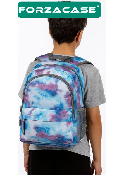 3 Bölmeli Askılı Çocuk Okul Çantası ve Kalemlik Seti Gökyüzü Tasarım Sırt Çanta - FC1110 indirimleri