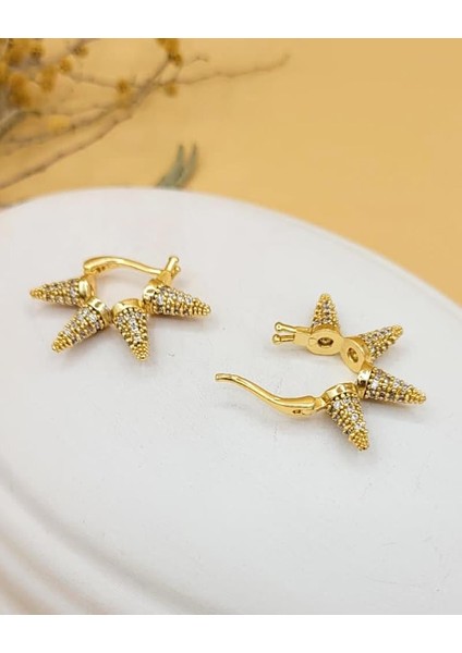 Çivi Model Gold Küpe fırsatları