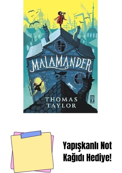 Malamander (Bez Cilt Sert Kapak Şömizli) + Yapışkanlı Not Kağıdı