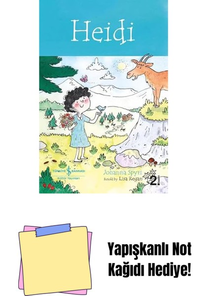 Heidi + Yapışkanlı Not Kağıdı