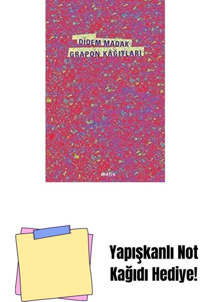 Grapon Kağıtları + Yapışkanlı Not Kağıdı