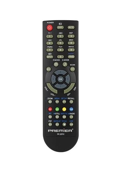 32F81 LCD LED Tv Kumandası