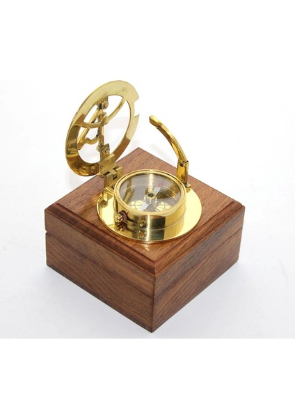 Ahşap Kutulu Pusula Model 10