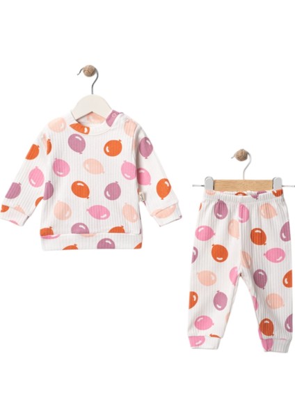 Balonlu Kız Bebek Takım