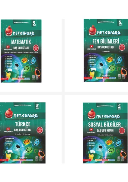 Nartest 5. Sınıf Metaword Tüm Dersler Maarif Modeli Soru Bankası