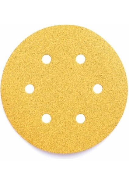 Interflex Cırt Disk 150 mm 150 Kum-Gold AP215C 6+1 Delik