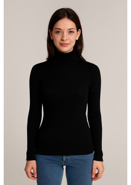 5’li Paket Kadın Basic Tam Balıkçı Yaka Kazak indirimleri