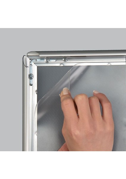 Çift Taraflı B2 (50X70) Eloksal Gri A Pano Kaldırım Panosu Reklam ve Afiş Panosu indirimleri