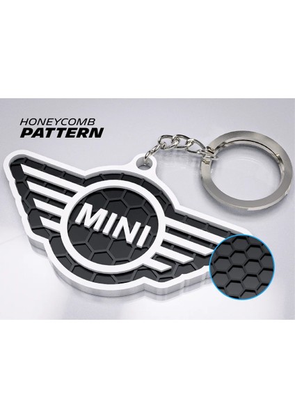 Mini Cooper Logolu Anahtarlık Oto Aksesuar