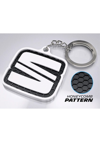 Seat Logolu Anahtarlık Oto Aksesuar