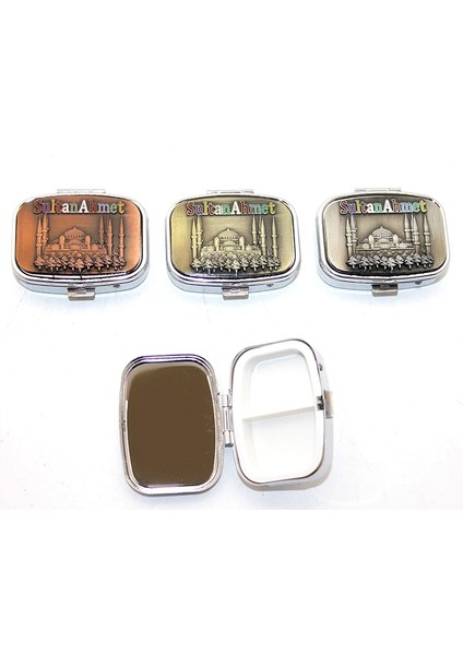 Istanbul Temalı Enfiye Kutusu Sultanahmet Baskılı