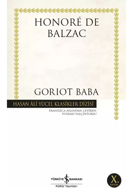Goriot Baba - Honoré De Balzac | Popüler Kitaplar fiyatları