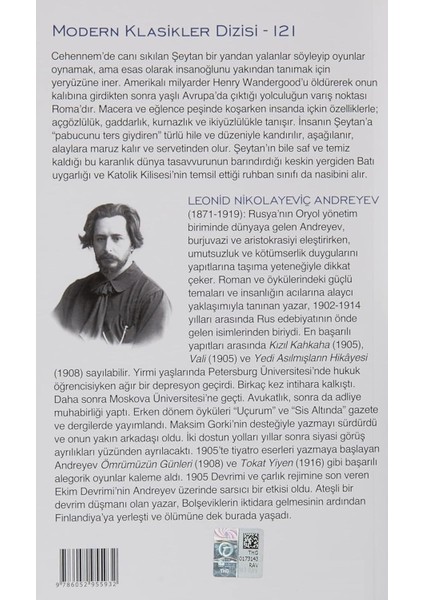 Şeytan’ın Günlüğü - Leonid Andreyev | Popüler Kitaplar fiyatları