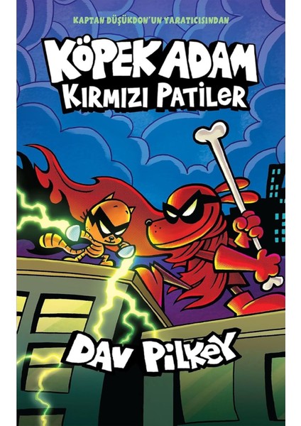 Köpek Adam 12: Kırmızı Patiler - Dav Pilkey | Popüler Kitaplar