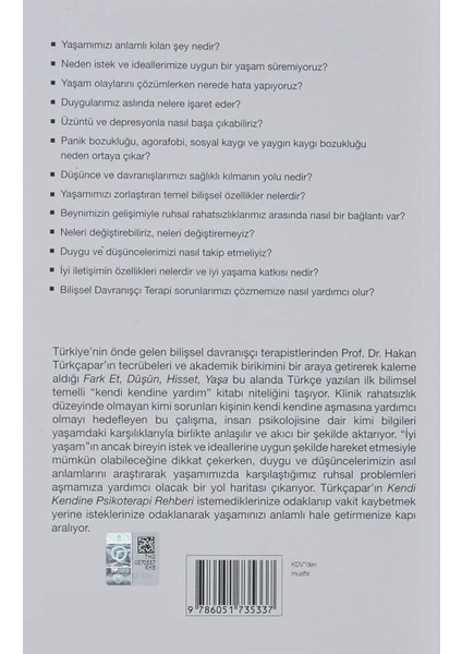 Fark Et Düşün Hisset Yaşa - Prof.dr. M. Hakan Türkçapar | Popüler Kitaplar fiyatları