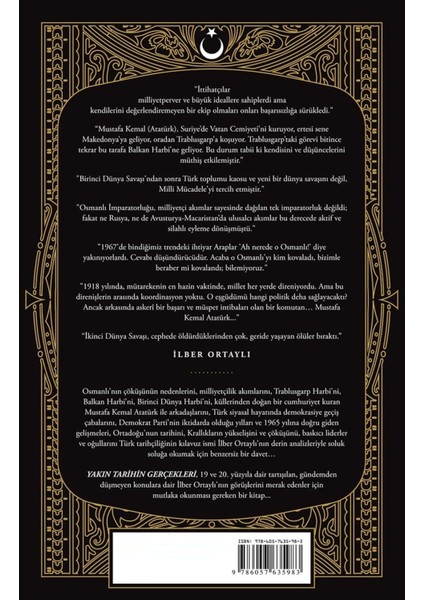 Yakın Tarihin Gerçekleri - Ilber Ortaylı | Popüler Kitaplar fiyatları