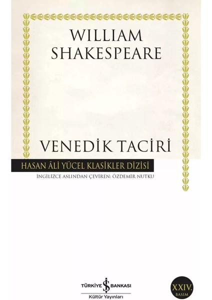 Venedik Taciri - William Shakespeare | Popüler Kitaplar