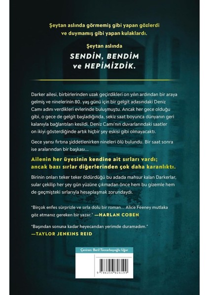 Türkçe Baskı: Daisy Darker - Alice Feeney | Popüler Kitaplar fiyatları