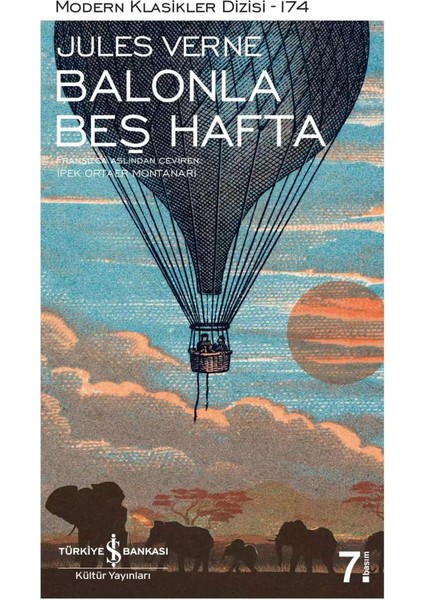 Balonla Beş Hafta - Jules Verne | Popüler Kitaplar modelleri