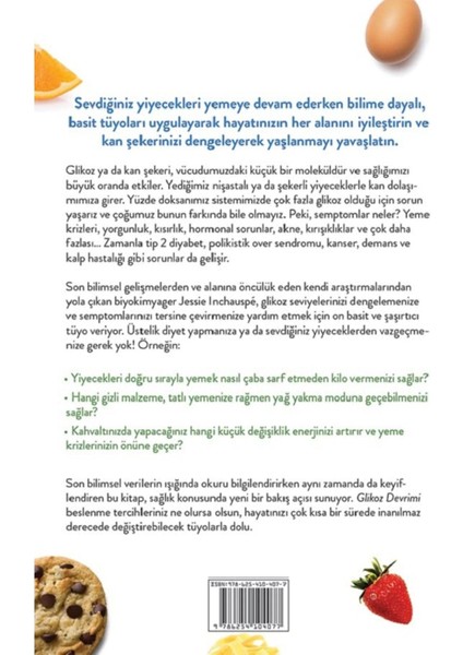 Glikoz Devrimi - Jessie Inchauspe | Popüler Kitaplar fiyatları