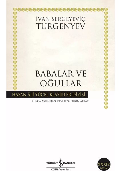 Babalar ve Oğullar - Ivan Sergeyeviç Turgenyev | Popüler Kitaplar modelleri