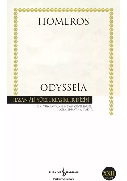 Odysseia - Homeros | Popüler Kitaplar fiyatları