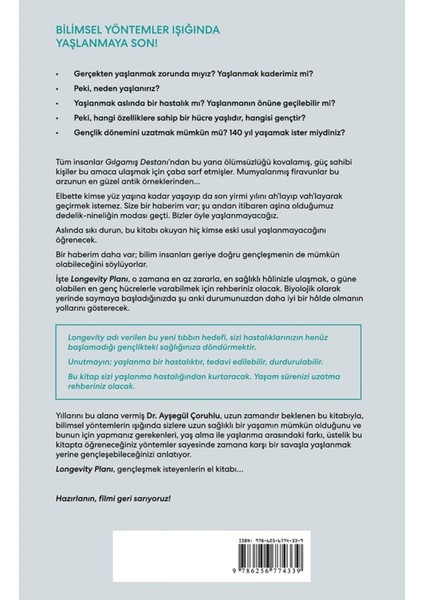 Longevity Planı - Ayşegül Çoruhlu | Popüler Kitaplar fiyatları