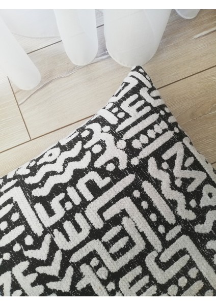 Bohem Dokuma A04 Kırlent Kılıfı 2'li Set