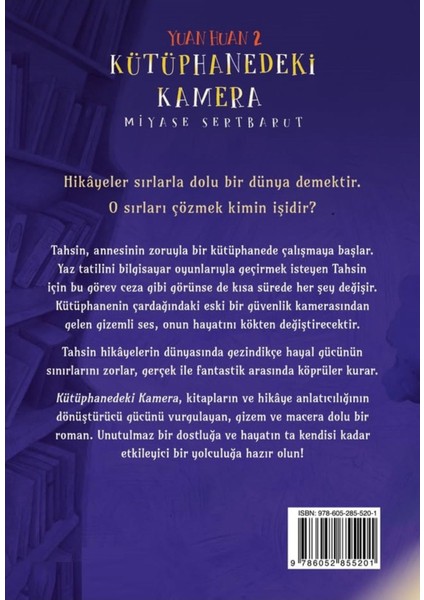 Yuan Huan 2 Kütüphanedeki Kamera - Miyase Sertbarut | Popüler Kitaplar fiyatları
