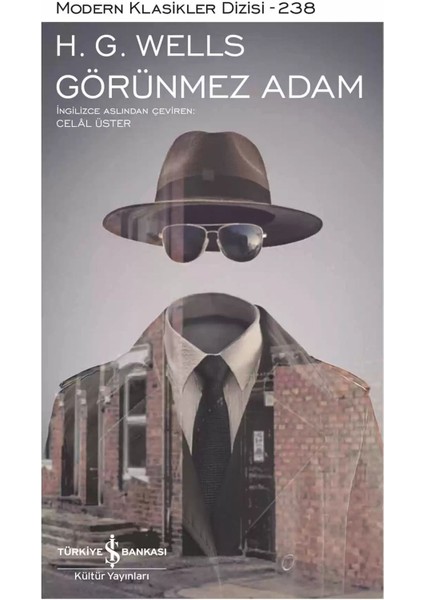 Görünmez Adam - H. G. Wells | Popüler Kitaplar modelleri
