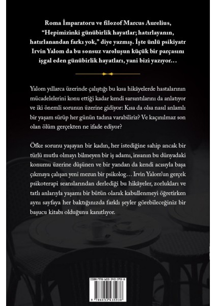 Günübirlik Hayatlar - Irvin D. Yalom | Popüler Kitaplar fiyatları