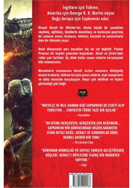 Son Dilek: The Witcher - Andrzej Sapkowski | Popüler Kitaplar fiyatları