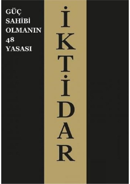 Iktidar: Güç Sahibi Olmanın 48 Yasası - Robert Greene | Popüler Kitaplar modelleri