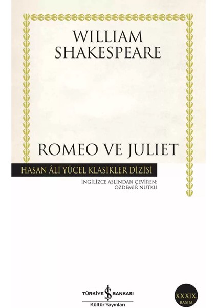 Romeo ve Juliet - William Shakespeare | Popüler Kitaplar