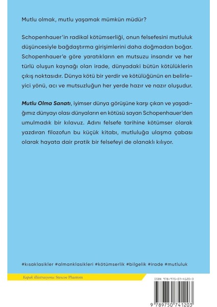 Mutlu Olma Sanatı : (Kısa Klasik) - Arthur Schopenhauer | Popüler Kitaplar fiyatları
