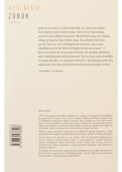 Zübük - Aziz Nesin | Popüler Kitaplar fiyatları