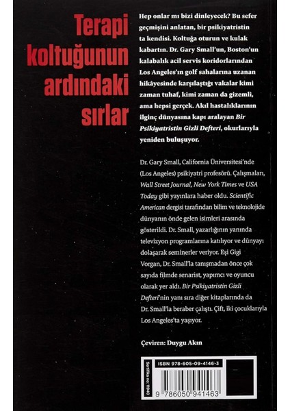 Bir Psikiyatristin Gizli Defteri: En Sıra Dışı Vakalar - Gary Small | Popüler Kitaplar fiyatları
