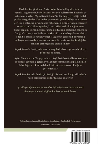 Kapak Kızı - Ayfer Tunç | Popüler Kitaplar fiyatları