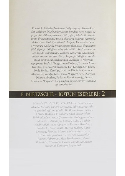 Tragedyanın Doğuşu - Friedrich Nietzsche | Popüler Kitaplar fiyatları