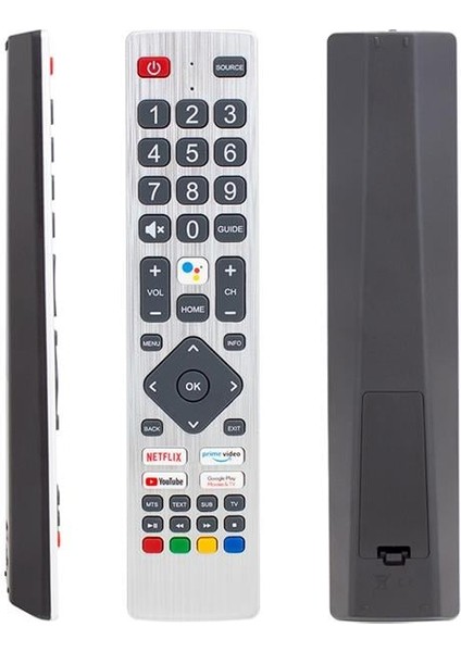 Sharp Sh-V1 Netflix-Youtube-Google Play-Prime Video Ses Komutlu Lcd-Led Tv Kumanda