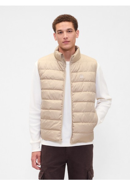 Erkek Krem Relaxed Coldcontrol Şişme Yelek