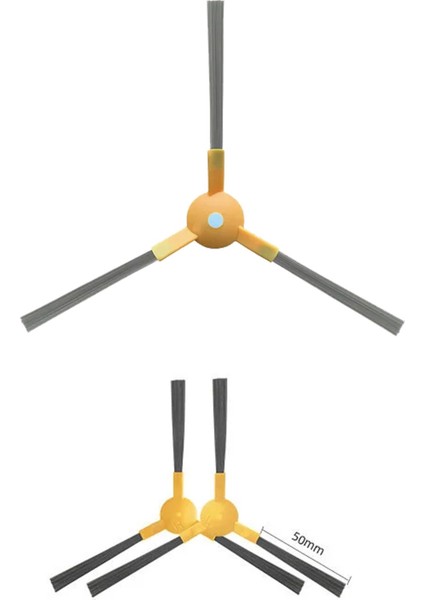 Omid Air 2 Uyumlu Robot Süpürge Yan Fırça 2'li Kenar fiyatları