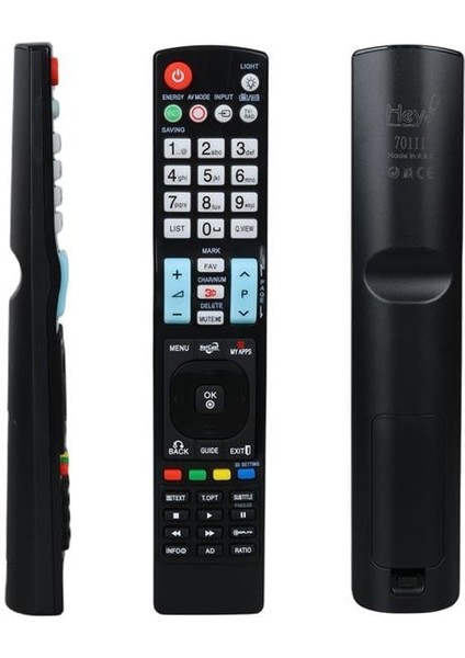 Hey RM-L999+1 3D Küçük Kalıp Lg Üniversal LCD LED Tv Kumandası