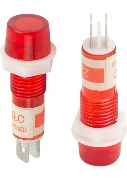 Metal 220 V Ledli 8 mm Sinyal Lambası IC-225