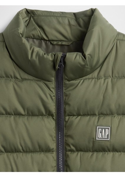 Erkek Yeşil Relaxed Coldcontrol Şişme Yelek modelleri