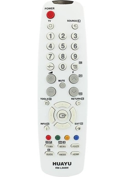 RM-L808W Beyaz LCD LED Tv Kumanda