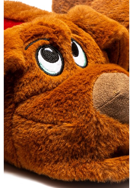 Karamel Erkek Hayvanlı Panduf Kahverengi 41/46 fiyatları