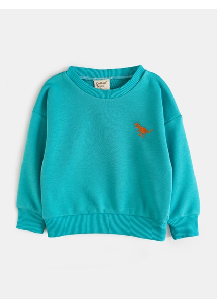 Aysbebe Dinazor Nakışlı Kışlık Çocuk Takım Unisex (2 Iplik) fiyatları
