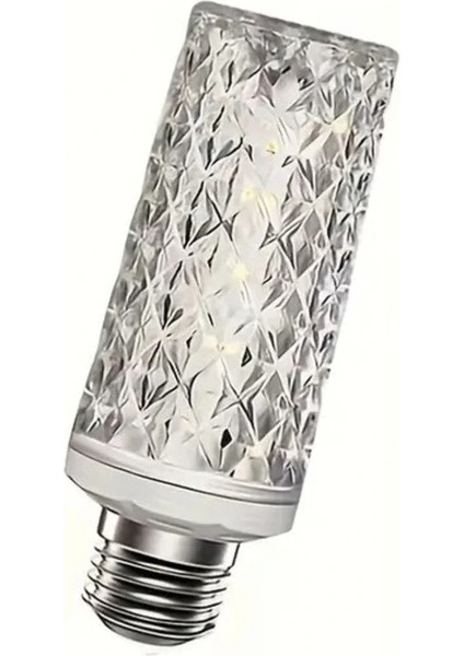 15W Dekoratif Kristal Ampul E27 LED Uzun Beyaz Renk 1600 Lümen fiyatları
